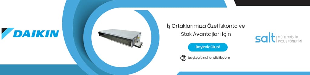 Daikin FWEDAF Güncel Fiyat Listesi