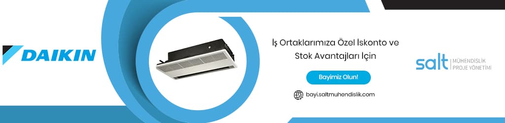 Daikin Tek Yöne Üflemeli Kaset Tipi VRV İç Ünite Güncel Fiyat Listesi