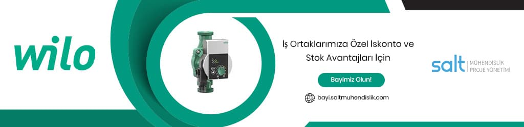 Wilo Sirkülasyon Pompası Güncel Fiyat Listesi