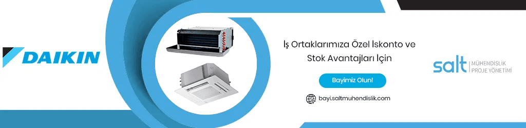 Daikin Fancoil Güncel Fiyat Listesi
