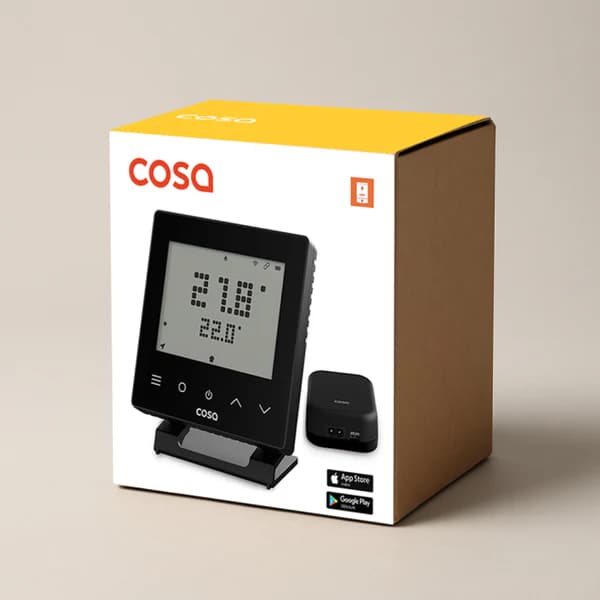Cosa P5TR-21 Akıllı Kombi Kontrolü - Siyah Termostat 5
