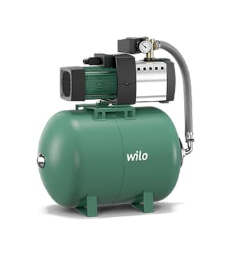 Wilo HiMulti 3 H50-45P Kendinden Emişli Çok Kademeli Yatay Tanklı Hidrofor